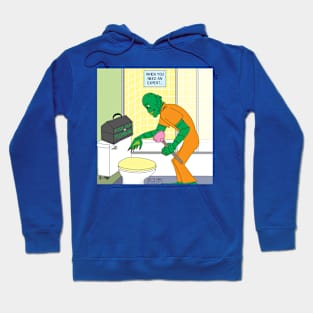 Fish Guy Plumber Hoodie